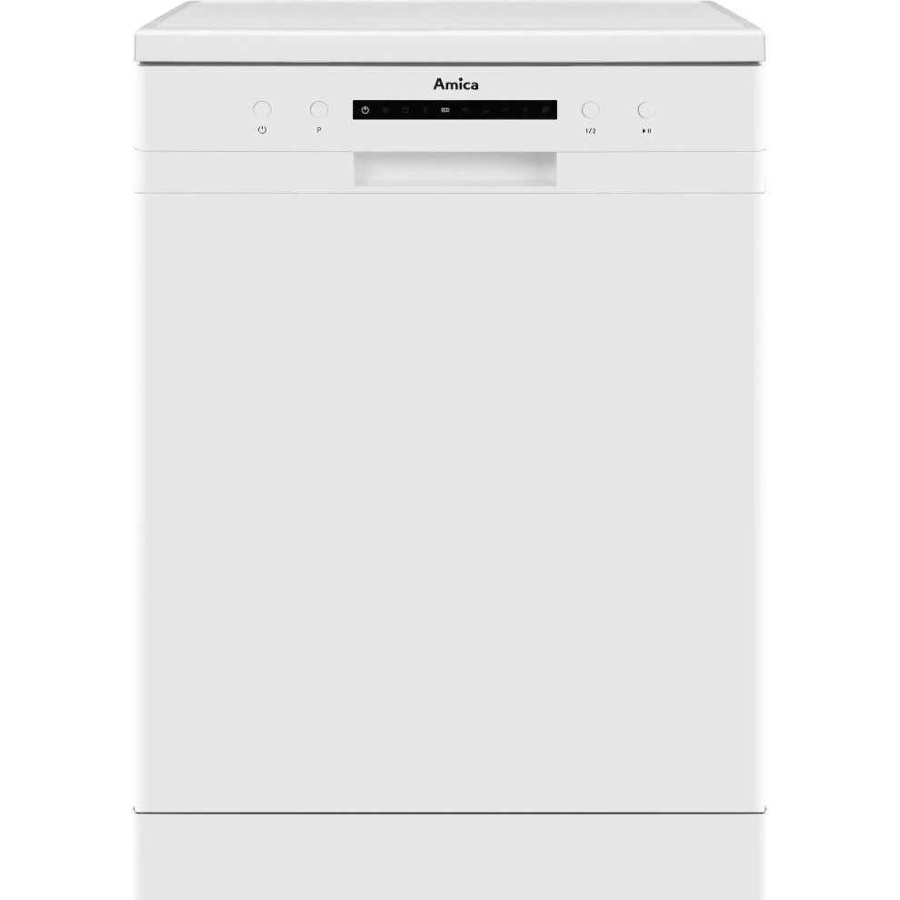 Amica ADF610WH Standard Dishwasher - White