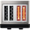 Bosch Bosch DesignLine TAT4P440GB 4 Slice Toaster - Silver 8