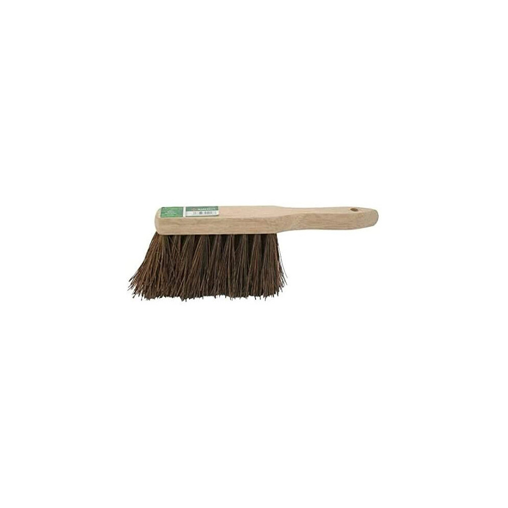 2 X 10.5" STIFF BASS HAND BRUSH WOODEN BRISTLES INDOOR OUTDOOR NEW