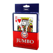 Jumbo Plastic-Coated Playing Cards for Children