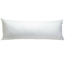 (Long Bolster Pillow, Double 4ft 6'') Hollowfiber Bolster Body Pillows Pregnency Maternity Neck Back Knee Support Bolster Cushions