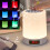 Bluetooth Speaker Dimmable LED Touch Night Light With Alarm Clock 2