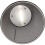 Circular Mesh Wastebasket Trash Can, Waste Basket Garbage  (SILVER) 3