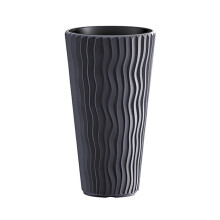 (Anthracite, 1) Stunning Sandy Slim Large Plant Pot Flower Planters Indoor Outdoor Garden