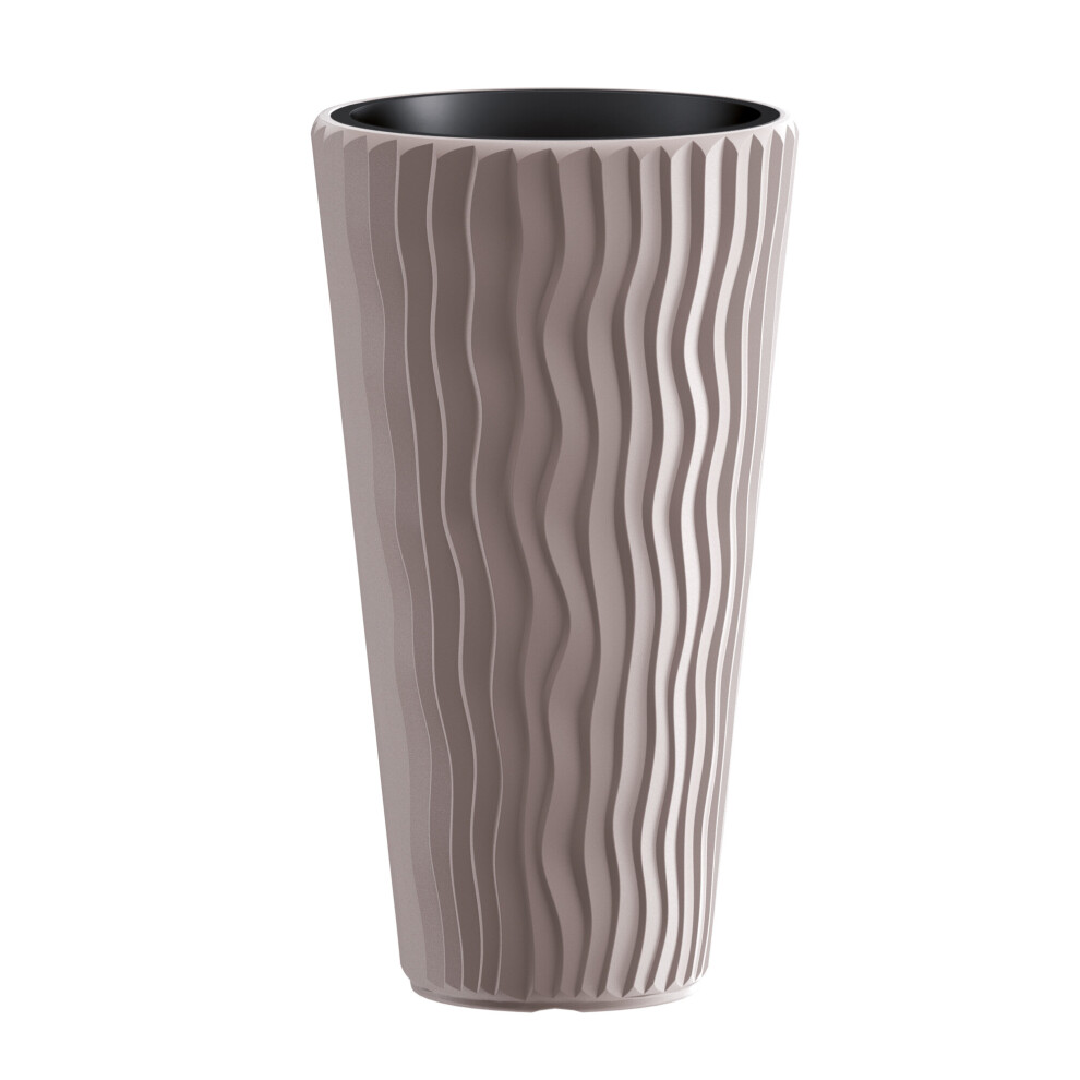 Urbn-Garden (Mocca, 1) Stunning Sandy Slim Large Plant Pot Flower Planters Indoor Outdoor Garden