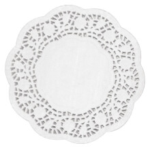 JanSan Round Paper Doilies 190mm ~ 2000 Doyleys