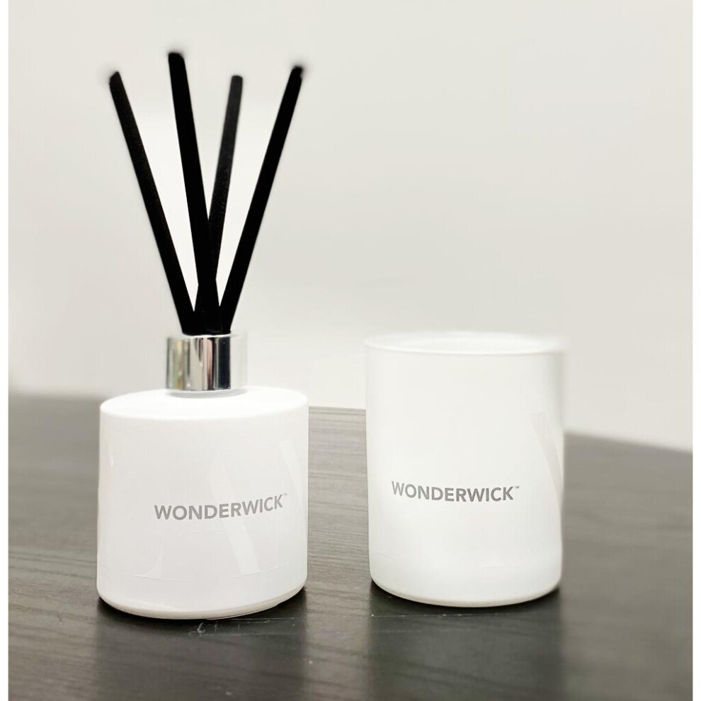 Wonderwick Blanc Glass Candle - Coconut & Mango