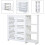 Living And Home 4 Tier Shoes Rack Display Storage Shelf Organiser Cabinet 4