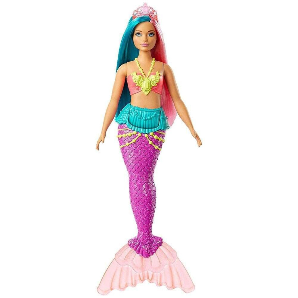 Mattel Barbie Dreamtopia Mermaid And Teal Pink