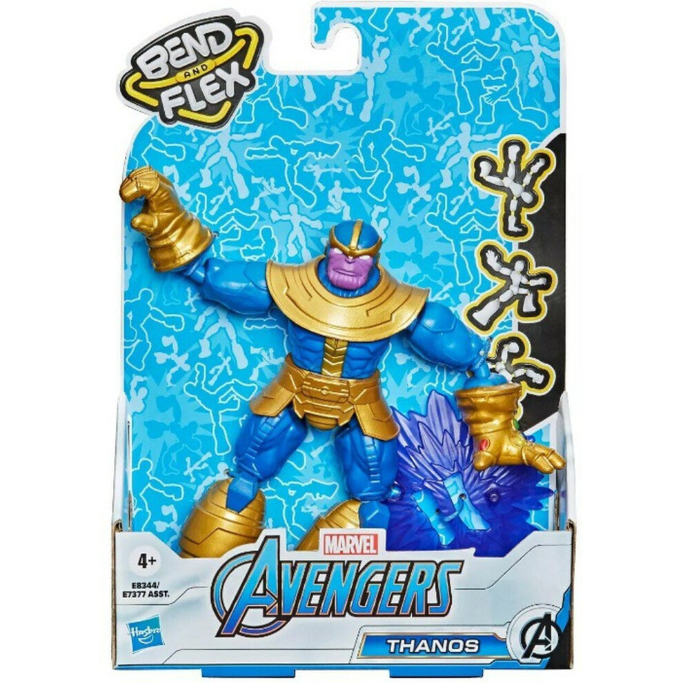 Hasbro Avengers Bend And Flex Thanos Toys