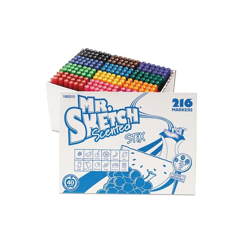 Photos - Pen Sanford Ink SAN1905315 Fine Point Scented Stix Watercolor Markers, 12 Color - Set of 216 1905315