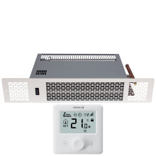 (1.2kW, White) Mylek 24/7 Wireless App Plinth Heater Thermostat