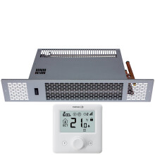 (1.2kW, Silver) Mylek 24/7 Wireless App Plinth Heater Thermostat