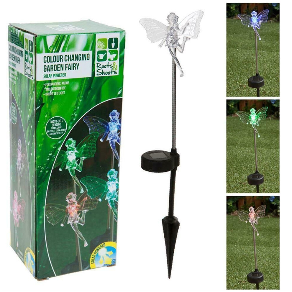 Colour Changing Fairy LED Solar Powered Garden Light