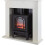 Warmlite Warmlite WL45037W Ealing 1.8KW Compact Stove Fire Suite, White 7