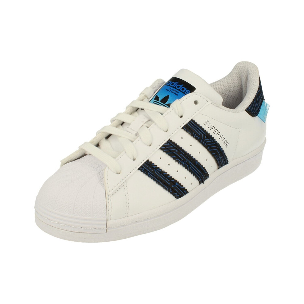 (4) Adidas Superstar Junior Running Trainers