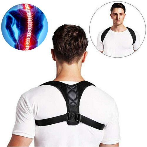 Generise Breathable Back Straightener with Adjustable Posture Strap 1