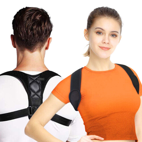 Generise Breathable Back Straightener with Adjustable Posture Strap