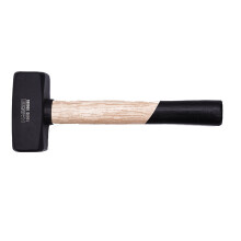 HARDEN 590051 Stoning Club Lump Hammer 1 kg, Classic Wooden Handle