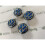 Volkswagen Volkswagen VW 65mm Alloy Wheel Centre Cap Blue & Chrome Replacement Part 2