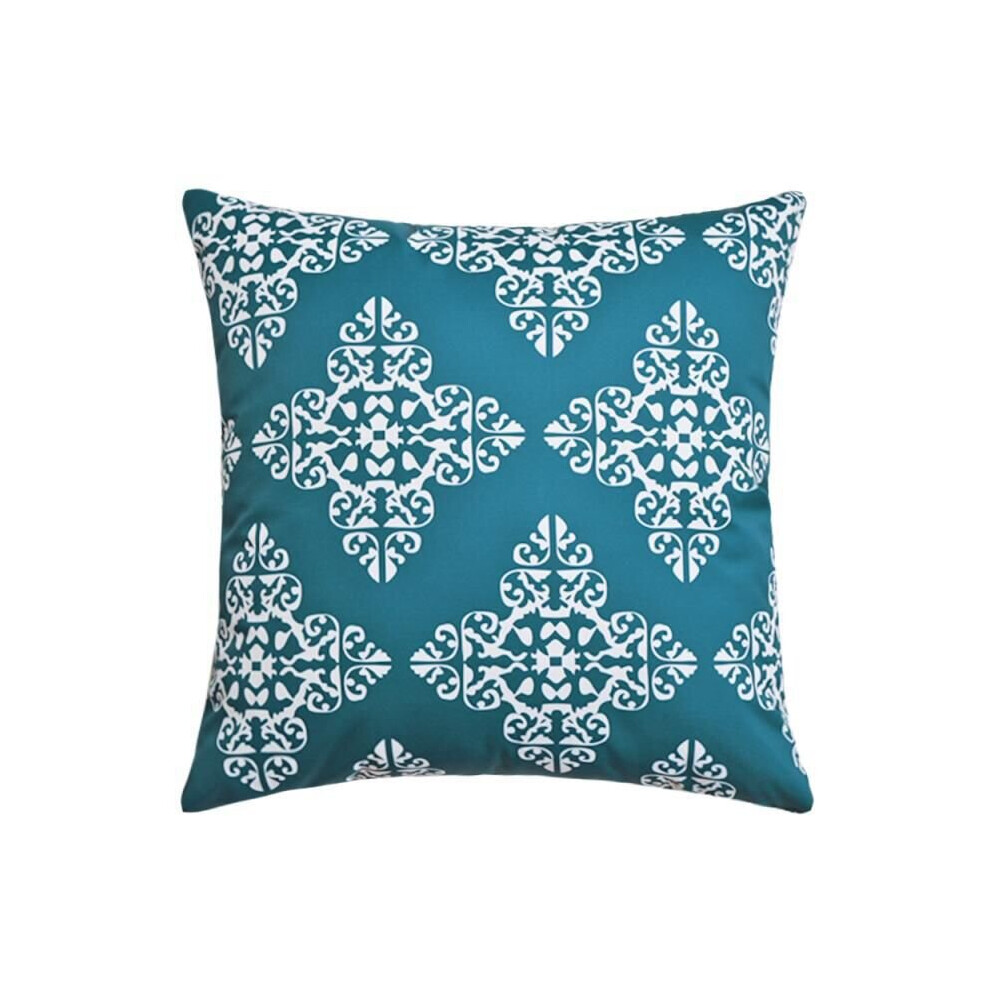 (Blue C, 60*60cm/24*24in) Waterproof Cushion Cover Pillow Case Throw