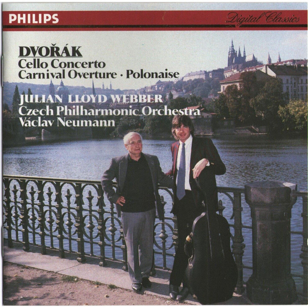 Dvorak Cello Concerto - Julian Lloyd Webber,The Czech Philharmonic Orchestra - CD