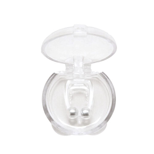 (Type) Portable Transparent Reusable Safe Anti Snore Clip