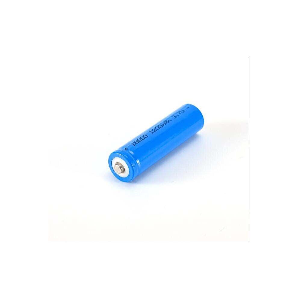 (1 PCS 1200 MAH) 18650 3.7V Rechargeable Lithium Battery With Case