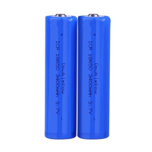 (2 PCS 3400 MAH) 18650 3.7V Rechargeable Lithium Battery With Case