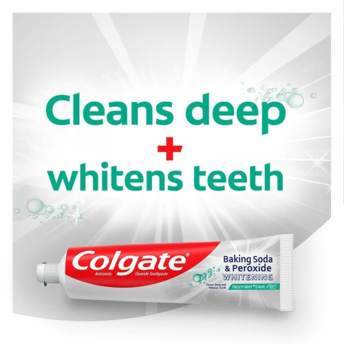Colgate Colgate Baking Soda and Peroxide Whitening Mint Toothpaste 6oz 170g 1