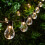 (Powered 20-Bulb) Outdoor Solar-Powered 20-Bulb Retro String Lights 1