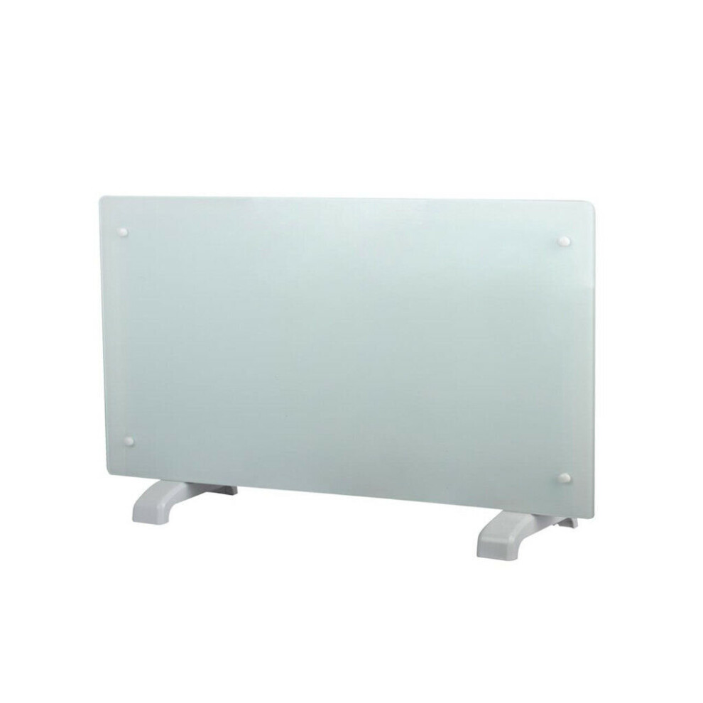 (White, 1000w) Panel Heater Radiator Portable Slimline Heating Wall Mounted Free Standing