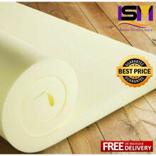 (3" TOPPER) ORTHOPEDIC MEMORY FOAM MATTRESS TOPPERS DOUBLE BED
