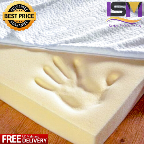 (3" TOPPER) ORTHOPEDIC MEMORY FOAM MATTRESS TOPPER SINGLE BED 2