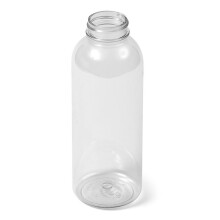 JanSan Juice Plastic PET Round Bottle 250ml Clear  ~ 216 Bottles