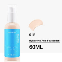 60ML Hyaluronic Acid Bb Cream Moisturizer Aging Collagen Essence Liquid|Body Glitter(Lvory White)