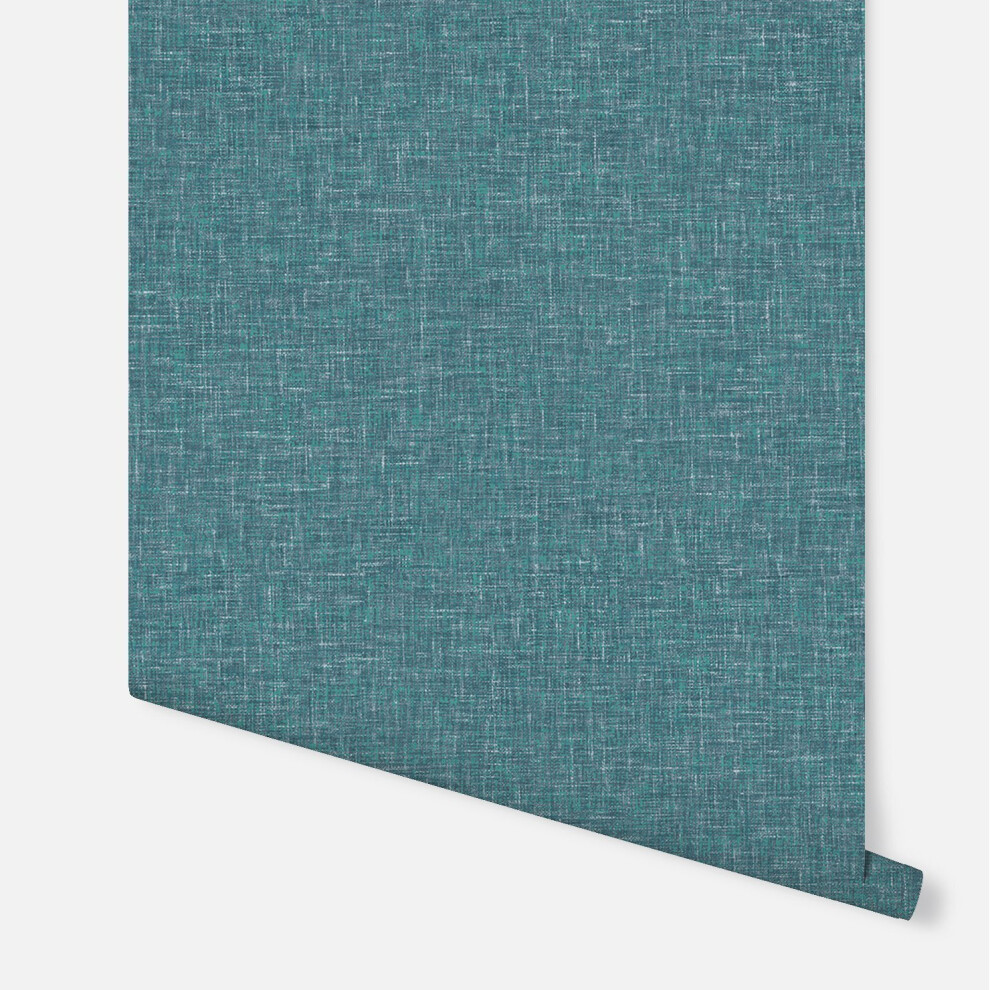 Linen Texture Teal