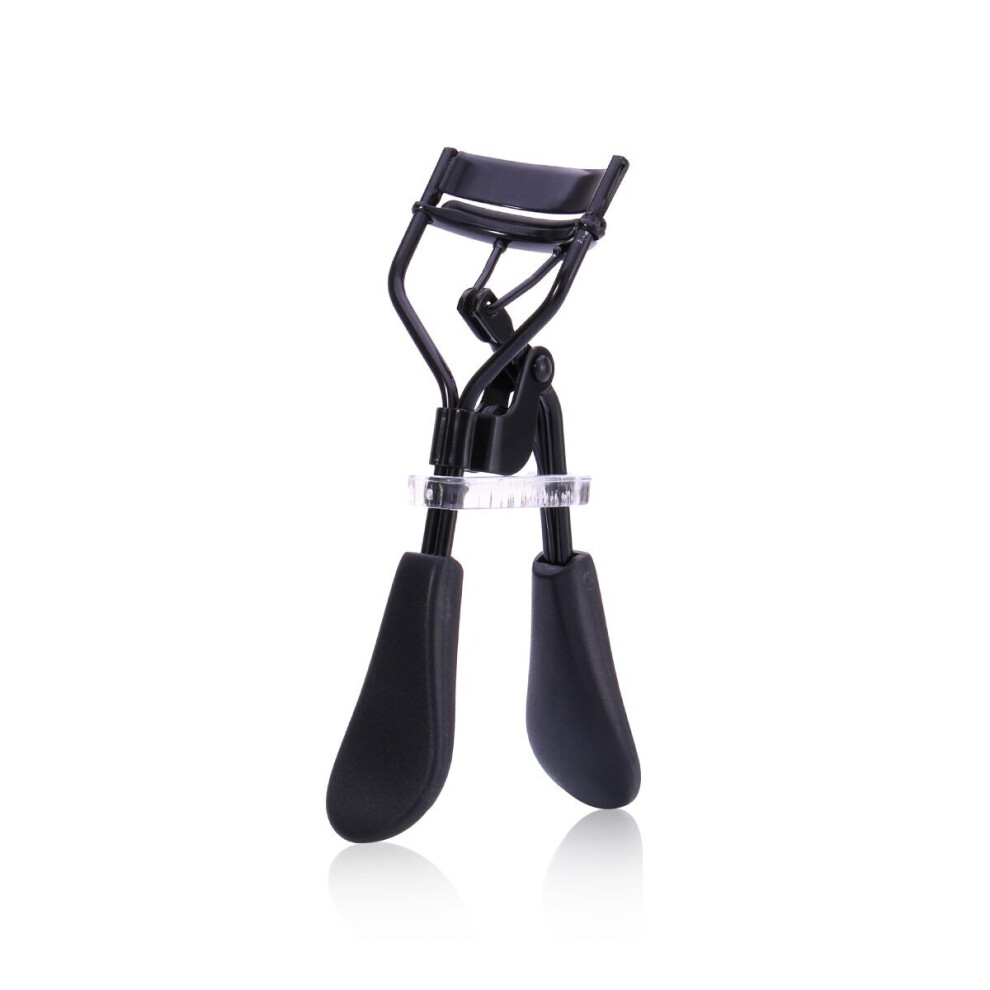 Hgo Gold/Black Professional Rose Eyelash Curler Eye Lashes Curling Clip Cosmetic |Eyelash Tweezers(Black)