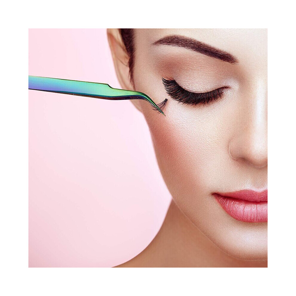 Hgo Professional Stainless Eyelashes Extension Tools Eyelashes Tweezers For Lashes |Eyelash Tweezers