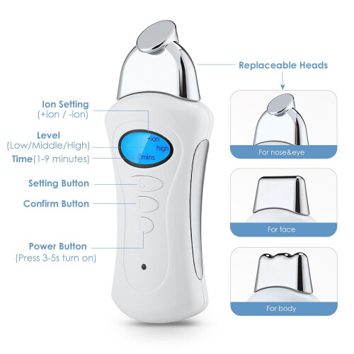 Microcurrent Facial Ion Galvanic Spa Skin Tightening Device USB Face |Microcurrent Device 2