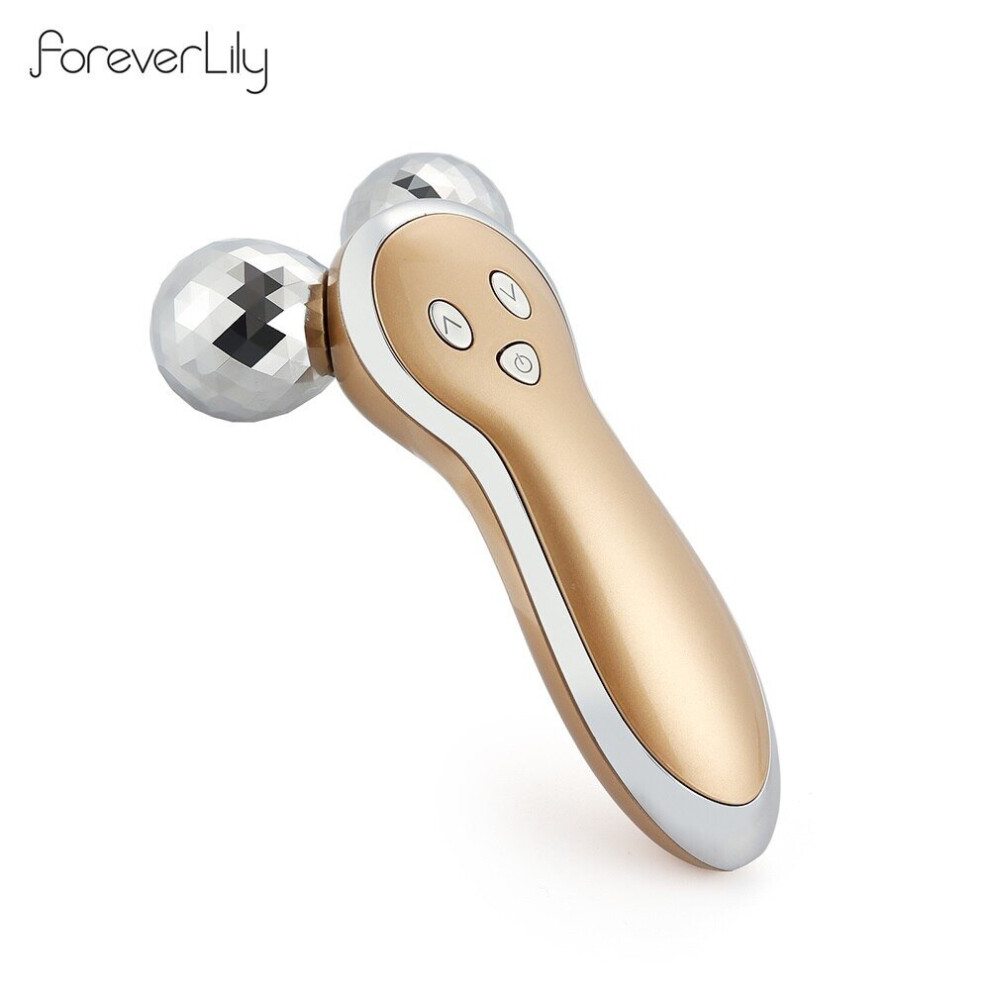 Hgo Vibration Massage Roller Double Chin Removal Facial Lifting Firming |Microcurrent Device
