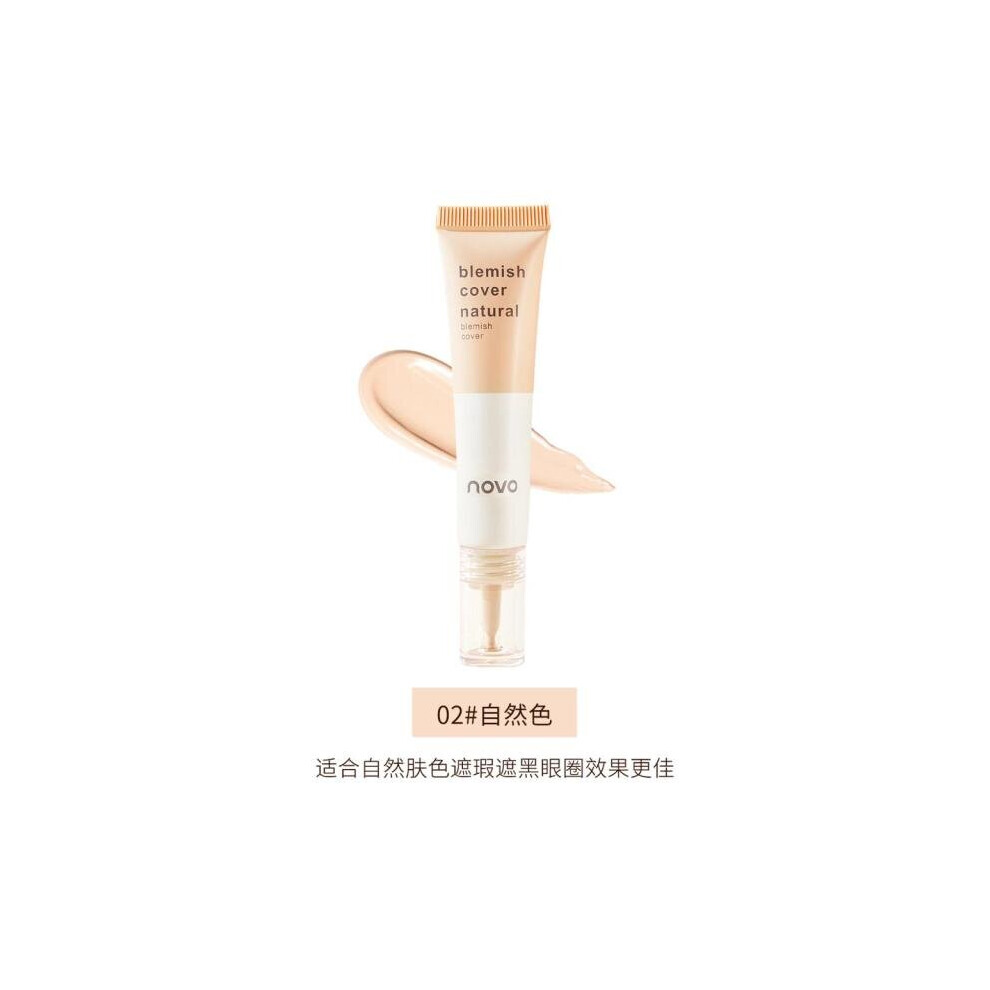 Hgo Cream/Dark Smooth Concealer Liquid Foundation Waterproof Natural Brighten Makeup|Concealer(Natural Color)