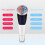Ems Sonic Ion Facial Massager Removal Machine Moisturizing Face Lifting Device|Ion Device(White) 2
