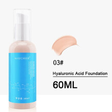 60ML Hyaluronic Acid Bb Cream Moisturizer Aging Collagen Essence Liquid|Body Glitter(Warm Apricot)