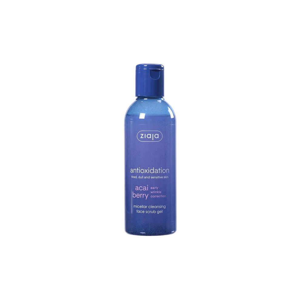 Ziaja - Acai Berry Micellar Gel Face Scrub (200Ml)