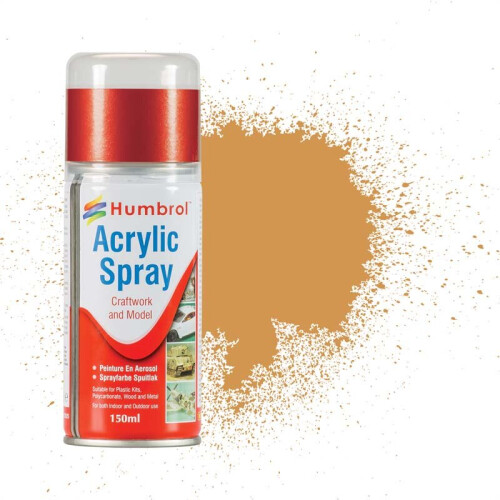 Humbrol 150ml No 63 Sand Spray Can Humbrol AD6063