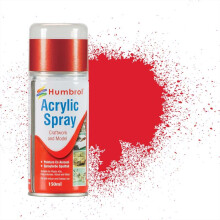150ml No 19 Bright Red Spray Can Humbrol AD6019