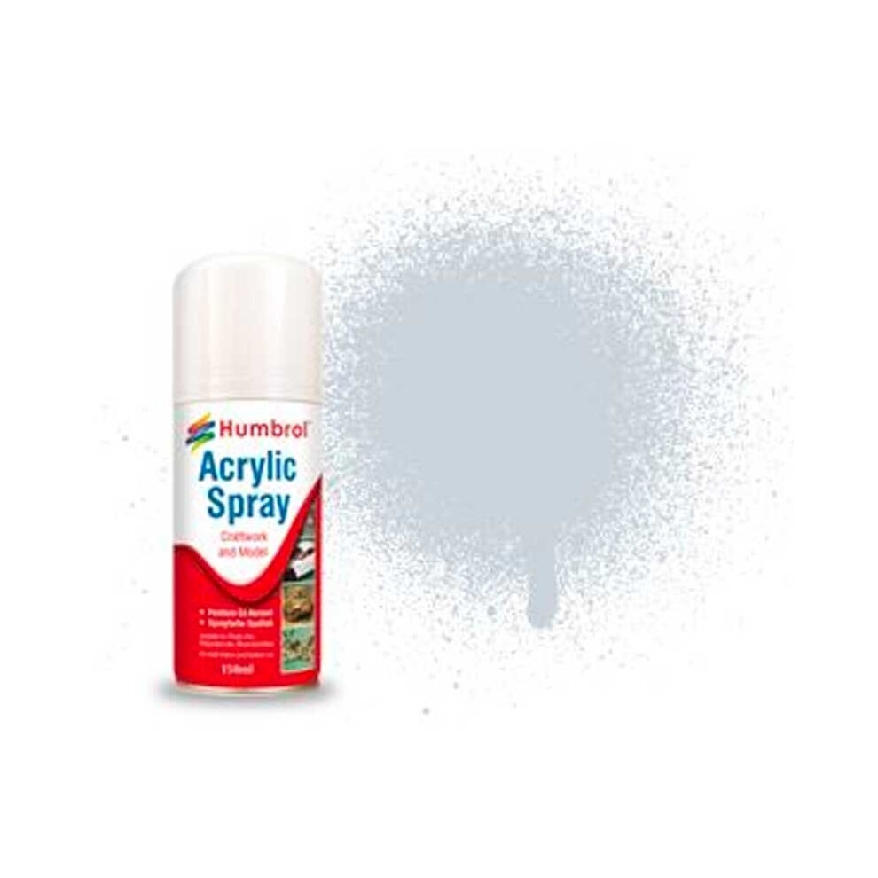 150ml No 27002 Metalcote Polished Aluminium Spray Can Humbrol AD6995