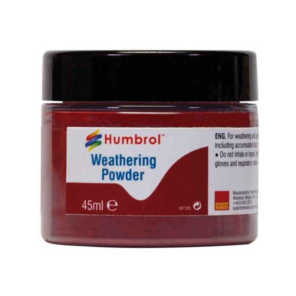 45ml Weathering Powder Iron Oxide Humbrol AV0016