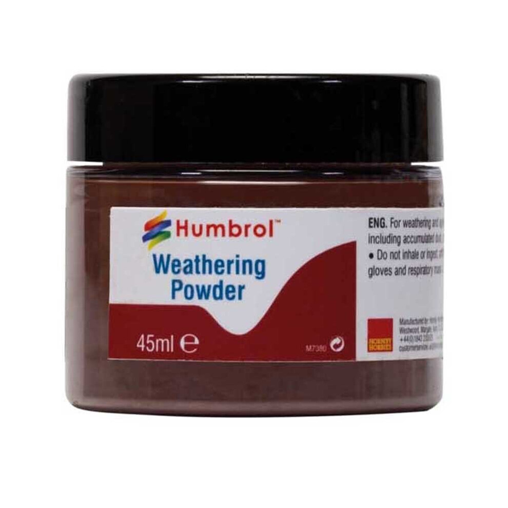 45ml Weathering Powder Dark Earth Humbrol AV0017